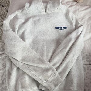 White Fox Boutique Gray Hoodie